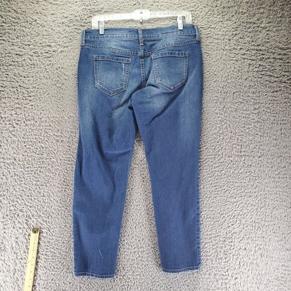 Old Navy Jeans Womens Size 6 Blue The Boyfriend Classic Fit Stretch Denim - Picture 11 of 12